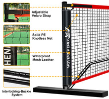 Load image into Gallery viewer,  Hoverphenix Portable Pickleball Net, 22 FT Regulation Size & 11 FT Half Court Size Pickle Ball Net with 2 Pickleballs,Carry Bag, 2 in 1 pickleball net for driveway, Backyards,Outdoor,Indoor,Easy Setup