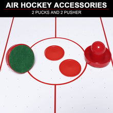 Load image into Gallery viewer, Air Hockey Table for Kids | Tabletop Air Hockey for Children, Girls, Boys, Teens with Air Hockey Pucks and Paddles, Electronic Fans