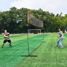 Load image into Gallery viewer, 12FT/18FT Portable Volleyball Training Net for Hitting or Serving Drills, Outdoor & Indoor Freestanding Volleyball Practice Net with Height Adjustable, Volleyball, Carry Bag