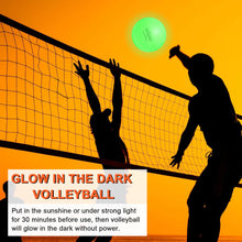 Load image into Gallery viewer, 12FT/18FT Portable Volleyball Training Net for Hitting or Serving Drills, Outdoor & Indoor Freestanding Volleyball Practice Net with Height Adjustable, Volleyball, Carry Bag