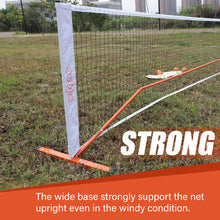 Load image into Gallery viewer, Portable Pickleball Net Set with 4 Pickleball Paddles, Official Size Pickleball Net, 4 Outdoor Pickleballs and Carry Bag, Weather Resistance Strong Steel Frame