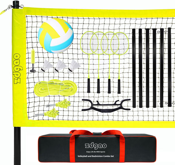Badminton Set for Backyard with Net Outdoor Complete badminton set – Zdgao