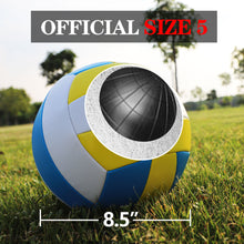 Load image into Gallery viewer, Volleyball Net Outdoor - Professional Volleyball Set with Height Adjustable Aluminum Poles and Anti-Sag System, Boundary Line, Volleyball and Pump