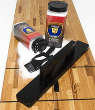 Load image into Gallery viewer, Shuffleboard Wax& Brush Set- Including 2 Cans of Shuffleboard Sand, Powder + 1 Hardwood Brush + Mini Dustpan +Mini Broom
