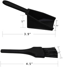 Load image into Gallery viewer, Shuffleboard Wax - Shuffleboard Sand 4 Pack with Mini Brush and Dustpan Set (4 x 14oz)