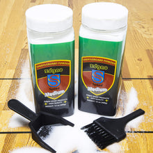 Load image into Gallery viewer, Shuffleboard Pucks w/ 2 Cans Shuffleboard Wax, Mini Dustpan and Brush for Shuffleboard Table, Complete Shuffleboard Accessories Bundle