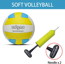Load image into Gallery viewer, Outdoor Volleyball Net - Portable Volleyball Set for Backyards with Easy Setup Pole System, Boundary Line, Volleyball Ball and Pump, Carry Bag