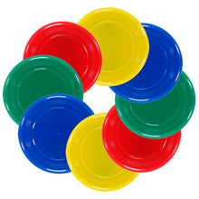 Load image into Gallery viewer, Flying Discs for Kids and Adults, Plastic Flying Disc Set for Outdoors, Backyard, Beach Sports | 95 Grams, Set of 8