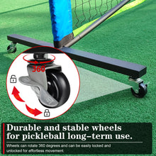 Load image into Gallery viewer, Pickleball Net Set with Regulation Size Pickleball Net, Pickleball Paddles Set of 4, 6 Outdoor Pickleballs and Carry Bag, Portable Pickle Ball Net System for Driveway, Home, Backyard