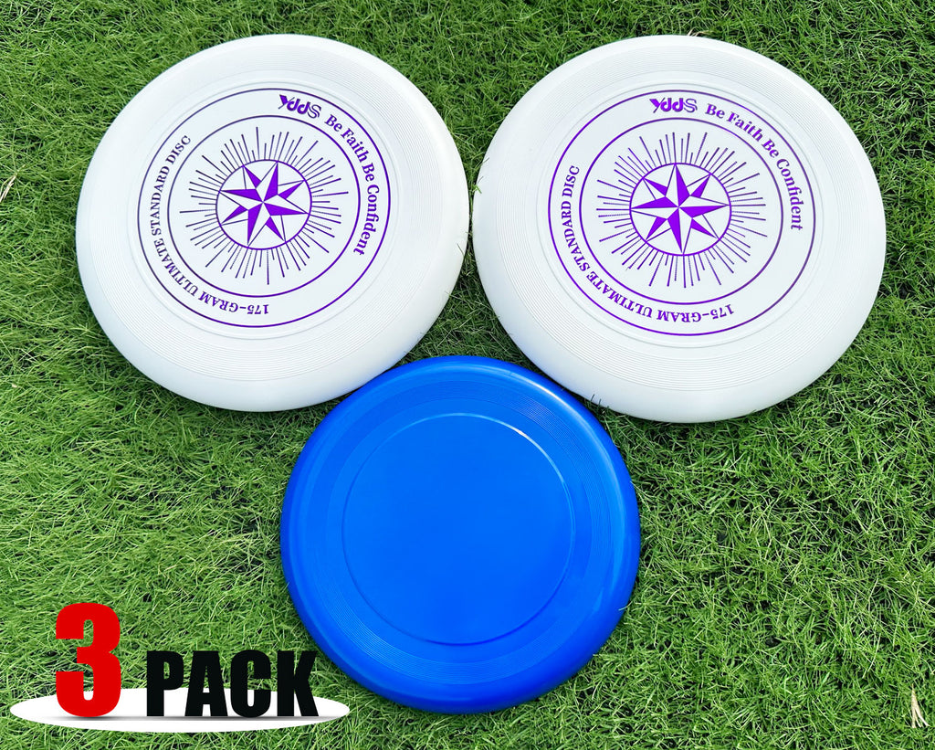 YDDS Ultimate Disc 175 Grams Set for Beach, Backyard, Park, Camping and More for All Age- Multi Color