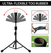 Load image into Gallery viewer, FDLS Baseball Batting tee for Adults and Youth Teens, Portable Tripod Stand Base Tee Easy Adjustable Height 27 to 46 inches for Hitting Training Practice, with Carrying Bag