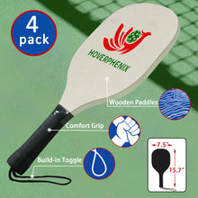 Load image into Gallery viewer, Pickleball Set with Net for Driveway, Portable Regulation Size Pickleball Net System with Paddle Set of 4, Outdoor Pickleballs, Carry Bag, Weather Resistant Metal Frame