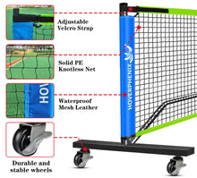 Load image into Gallery viewer, Pickleball Net for Driveway, Portable Pickleball Set with Net and Paddle Set of 4, Outdoor Pickleballs, Carry Bag, Weather Resistant Metal Frame