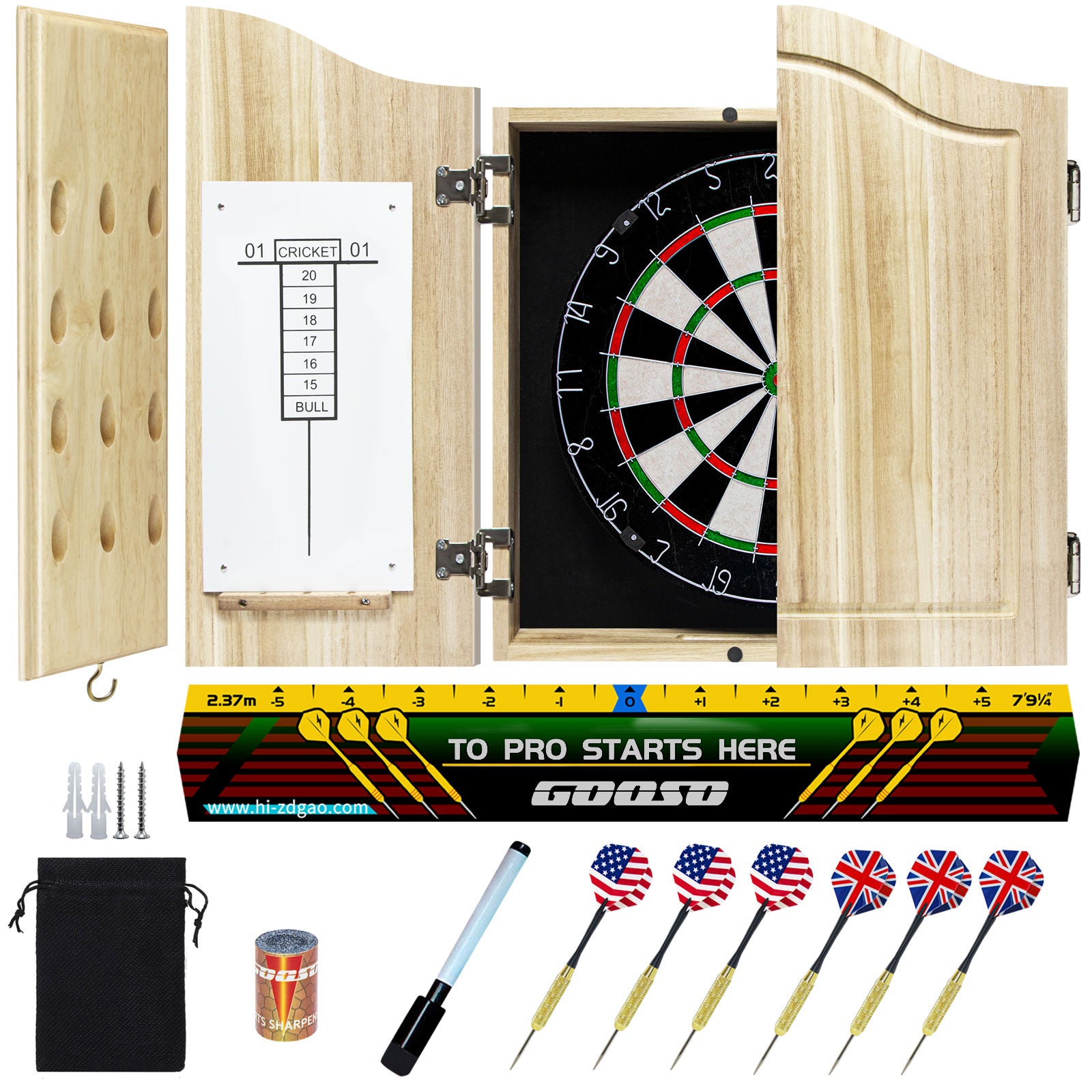 Dart-Stop 36 inch Professional Dart Board Backboard, Octagonal | Wall  Protector | Dartboard Surround