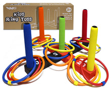 Load image into Gallery viewer, Colorful Soft Foam Ring Toss Game Indoor &amp; Outdoor Game for Kids