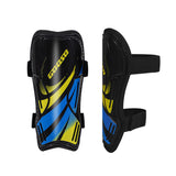 Football Shin Guards, Leg Calf Protection Breathable Shin Guards for for Kids and Teens, Non Slip Adjustable Straps