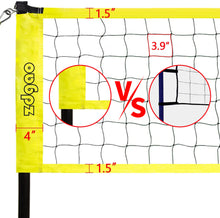 Load image into Gallery viewer, Volleyball Net - Portable Volleyball Sets for Backyard, Lawn, Beach with Soft Volleyball Ball and Pump, Boundary Line, Carry Bag