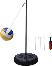 Load image into Gallery viewer, Zdgao Portable Tetherball Set with Tetherball Ball, Rope, Pole, and Base Outdoor Tetherball Set for Backyard and Family Fun (Style 2)