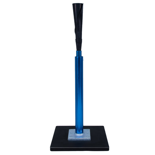 Zdgao Baseball Batting Tee - Professional Hitting Tee for Baseball/Softball with Ultra- Flexible Rubber Top - Easy Height Adjustment 24-46 inch (Heavy Weight Base)