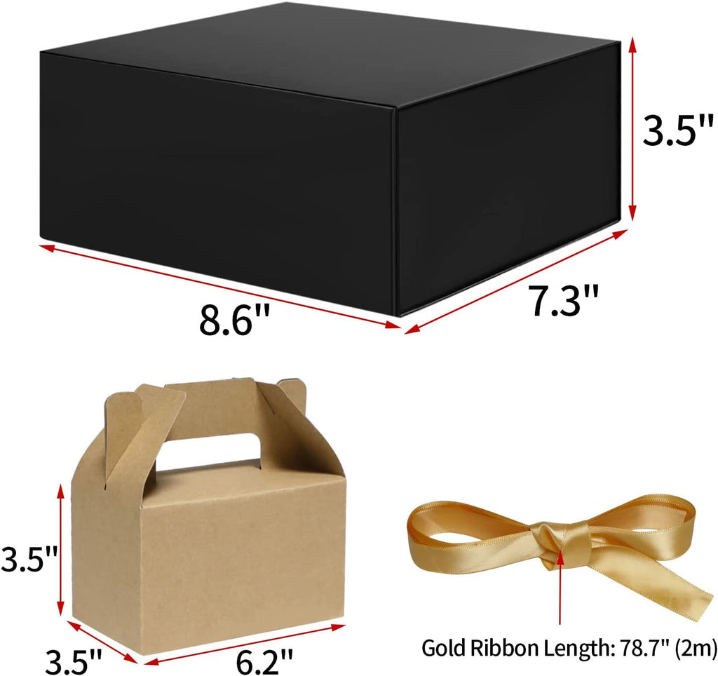 Gift Boxes for Presents - 1 Pack 8.6