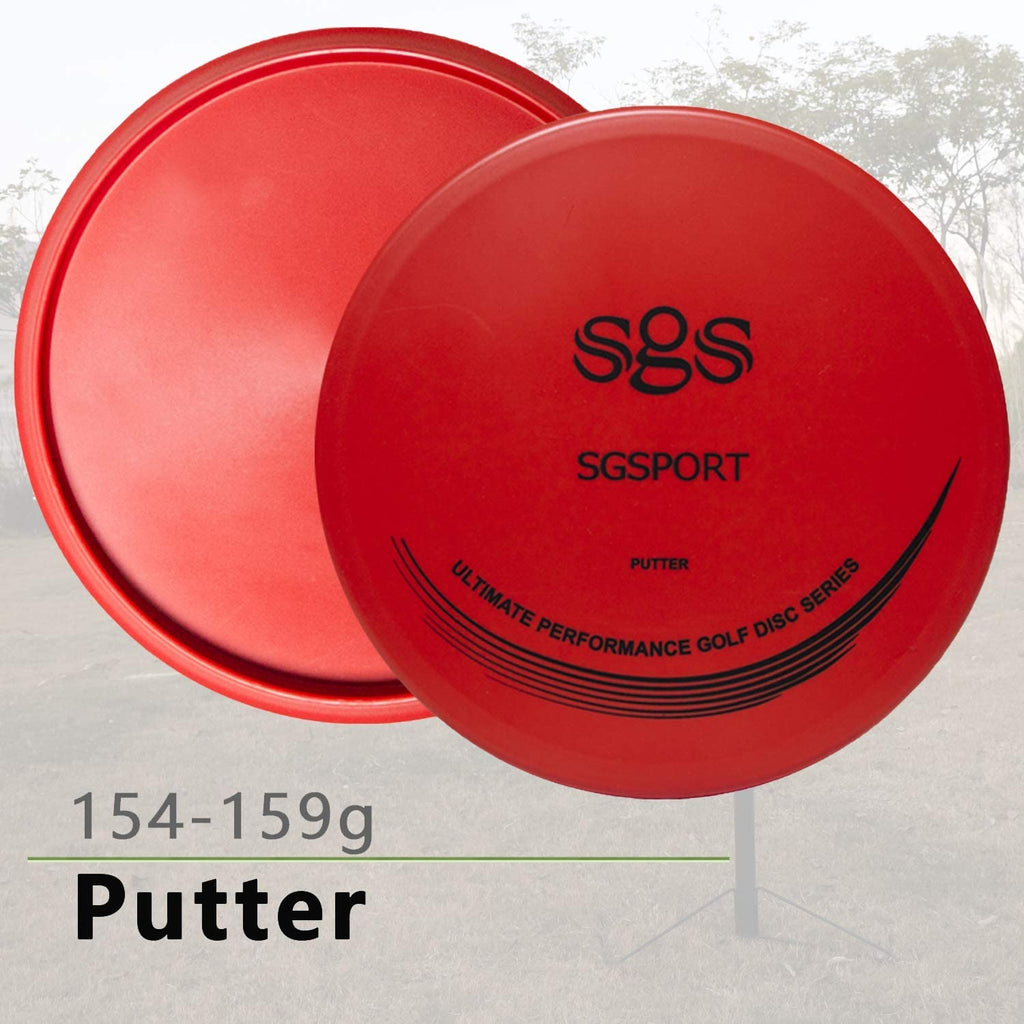 Disc Golf Set - Include Putter, Midrange, Drivers | Flying Disc Golf Starter Set with Carry Bag (6 Pack)